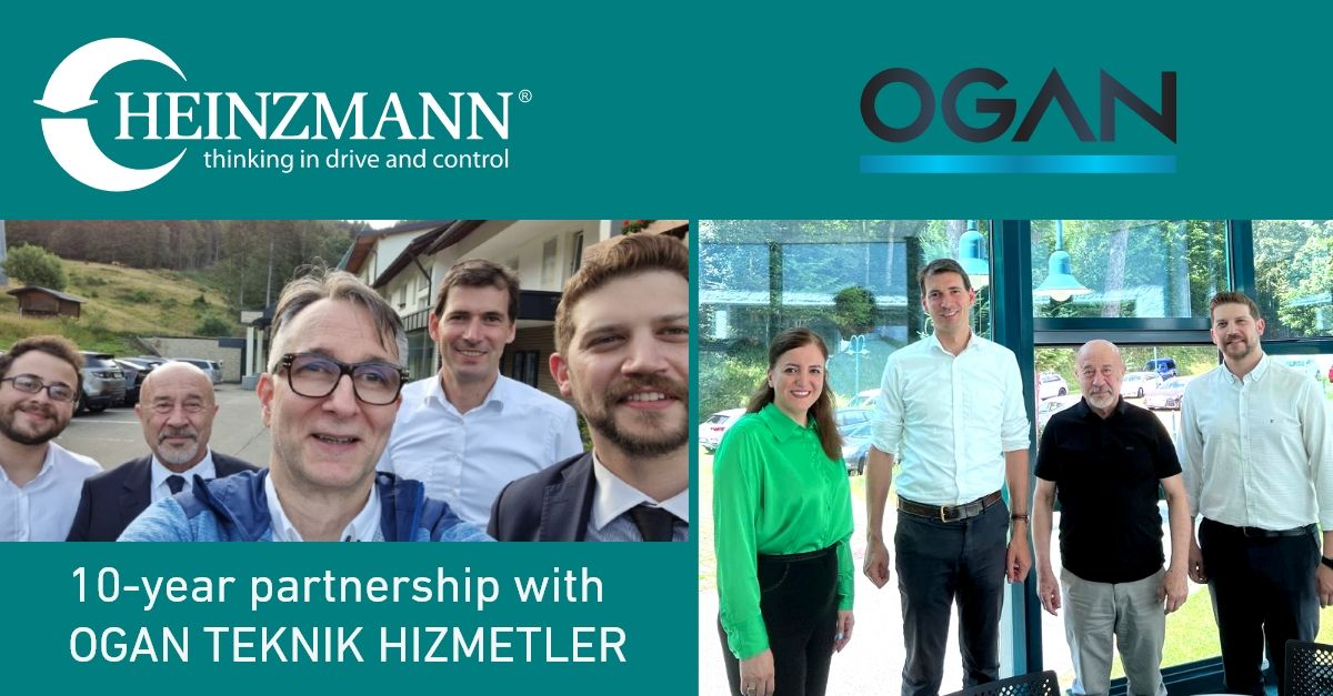 OGAN TEKNİK HİZMETLER A.Ş. ile HEINZMANN GmbH & Co. KG üst yönetimleri Almanya genel merkezde bir görüşme gerçekleştirdi.
